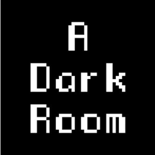 A dark room