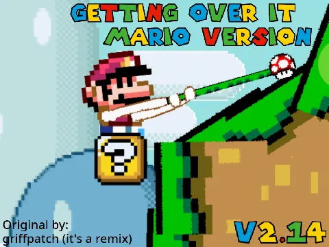 Getting Over It Mario Edition